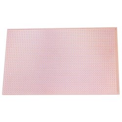 PROFICON PCB 13 prototype board single side fr2 hard paper πλακέτα με τρύπες 100x160mm μονής όψης